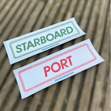 Port starboard decal for sale  SOUTHAMPTON