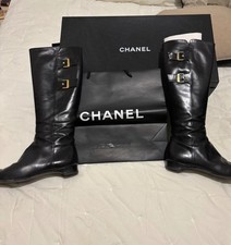 Bottes cavalières chanel d'occasion  Apt