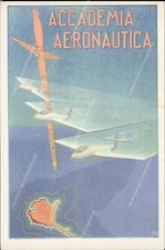Ai156 cartolina aviazione usato  Tramonti