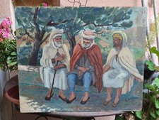 Ancien tableau orientaliste d'occasion  France