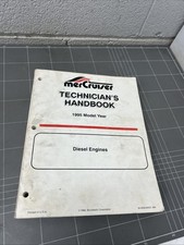 VINTAGE MOTOR DE POPA MANUAL DE SERVIÇO MERCURY MERCRUISER MANCAVE BARCO DIESEL comprar usado  Enviando para Brazil