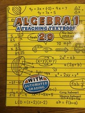 Teaching textbooks algebra for sale  Rochester