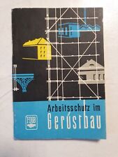 Fachbuch arbeitsschutz gerüst gebraucht kaufen  Burgstädt