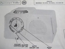 FOTOFATO DE RÁDIO PHILCO 52-544, 52-544-I e 52-544-W comprar usado  Enviando para Brazil