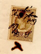 1889 marseille attestation d'occasion  Vesoul