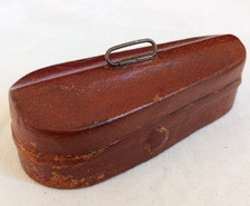Usado, Estojo de violino de couro marrom para viagem Inkwell comprar usado  Enviando para Brazil