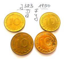 383 pfennig 1950 gebraucht kaufen  Deutschland