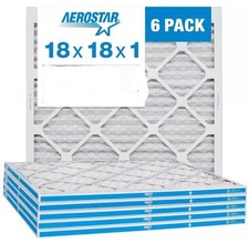 Aerostar 18x18x1 merv for sale  Greenville