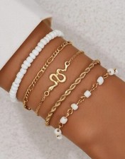 Bracelet doré femme d'occasion  Artix