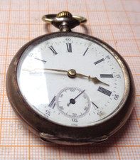Antike taschenuhr silber gebraucht kaufen  Eggenstein-Leopoldshafen