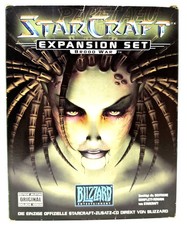 StarCraft: Brood War – Expansion + Bonus  (PC CD-ROM, German Big Box, Blizzard) comprar usado  Enviando para Brazil