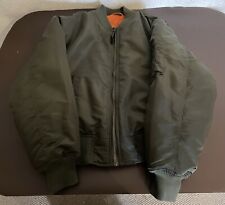 Mens green ma1 for sale  LEEDS