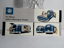 1958 VW Volkswagen Caminhão, Painel de Entrega, Kombi, Station Wagon Folheto Catálogo, usado comprar usado  Enviando para Brazil
