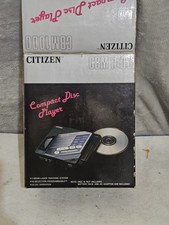 Reproductor de CD Walkman 1987 Citizen CBM 1000 de colección raro sin probar  segunda mano  Embacar hacia Mexico