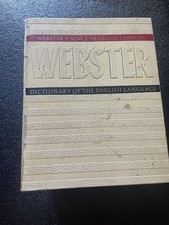 Webster’s New Twentieth Century Dictionary 2nd Edition 1969 Unabridged Hardcover na sprzedaż  Wysyłka do Poland