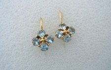 585 aquamarin gold gebraucht kaufen  Arnstadt