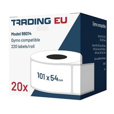 20x Etichetta compatibile con Dymo 99014 54 x 101 mm 220 etichette per bobina, usado comprar usado  Enviando para Brazil