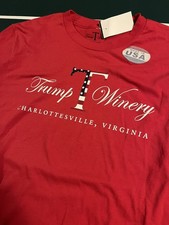 NOVA Camiseta Masculina Trump Winery Charlottesville VA Manga Longa EUA MÉDIA MAGA, usado comprar usado  Enviando para Brazil