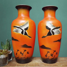 Vintage pair vases for sale  LONDON