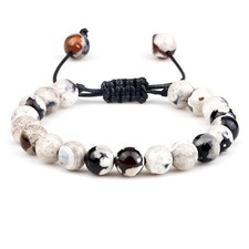 Bracelet perles pierre d'occasion  Bordeaux-