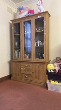 Solid wood display for sale  LONDON