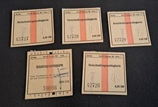 Alte fahrkarten fernschnellzug gebraucht kaufen  München