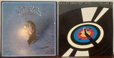 2 records vinyl eagles for sale  Linden
