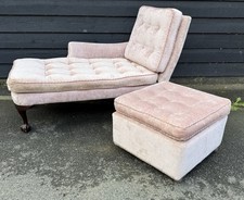 Pink upholstered day for sale  SUDBURY