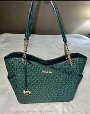 Bolsa tote grande nova com etiquetas Michael Kors jet set logotipo MK comprar usado  Enviando para Brazil