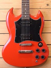 Epiphone SG/G-310/Vermelho Usado 2000 Corpo de Amieiro Escala de Pau-rosa com Estojo Macio comprar usado Epiphone SG/G-310/Vermelho Usado 2000 Corpo de Amieiro Escala de Pau-rosa com Estojo Macio comprar usado  Enviando para Brazil