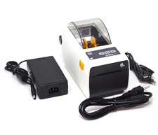 Impressora de Recibos Térmica Direta de Código de Barras Zebra ZD410 USB Bluetooth Branca comprar usado  Enviando para Brazil