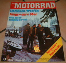 Motorrad 1971 elefantentreffen gebraucht kaufen  Rastede