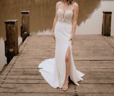 Hochzeitskleid fit flair gebraucht kaufen  Eichenzell