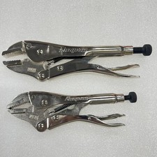 Usado, Alicate de bloqueio de mandíbula plana SNAP-ON LP10F LP7F liberação rápida conjunto cromado 2 peças usado JPN comprar usado  Enviando para Brazil