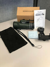 Telescópio monocular Pankoo 40X60 monóculo de alta potência com adaptador de telefone comprar usado  Enviando para Brazil