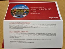 Mydays erlebnis gutschein gebraucht kaufen  Worms