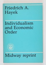 Individualism economic rder gebraucht kaufen  Bremen