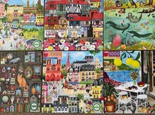 Eeboo 1000pc puzzle for sale  Katy