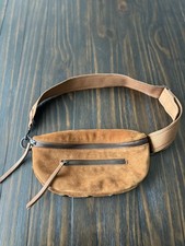 Bolsa tiracolo Hammitt Charles cintura média pochete mogno camurça bronzeado comprar usado  Enviando para Brazil
