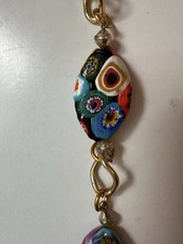 Zauberhafte millefiori kette gebraucht kaufen  Regensburg