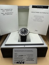 Iwc aquatimer automatic for sale  NORWICH
