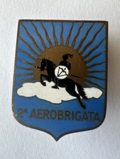 Distintivo raro aerobrigata usato  Aprilia