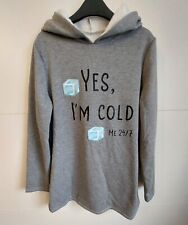 Longline hoodie size for sale  CREWE