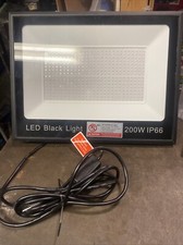 Luz negra LED 200W luz negra Halloween, festa, luz negra externa luz de inundação comprar usado  Enviando para Brazil
