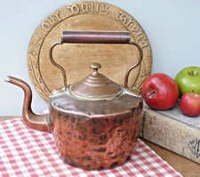 Antique copper kettle for sale  BRIDGNORTH