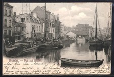 Old postcard brussels d'occasion  Expédié en Belgium