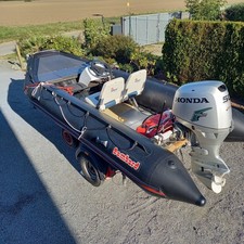 Schlauchboot motor trailer gebraucht kaufen  Ostseebad Rerik