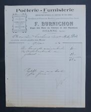Facture 1913 burnichon d'occasion  Nantes-