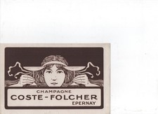 Buvard champagne coste usato  Spedire a Italy