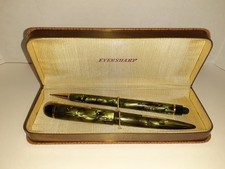 Vintage green moiré for sale  Hempstead